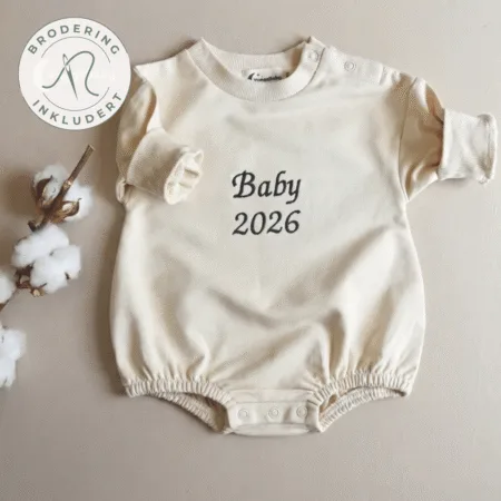 Vuggebaby økologisk Beige genserbody