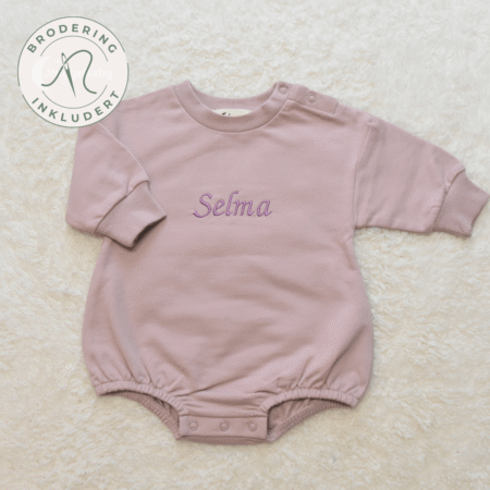 Vuggebaby økologisk plum enserbody