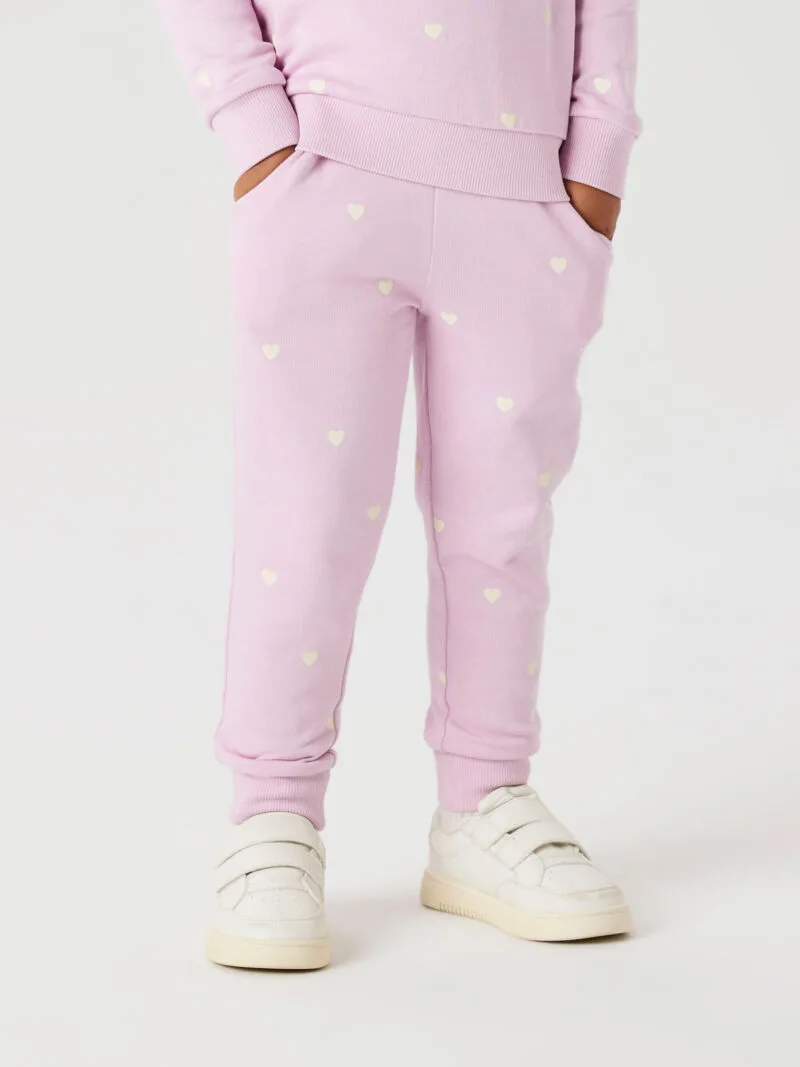 NameIt rosa joggedress med navn - Bilde 10