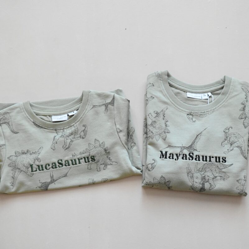 NameIt dinosaur joggedress med navn - Bilde 3