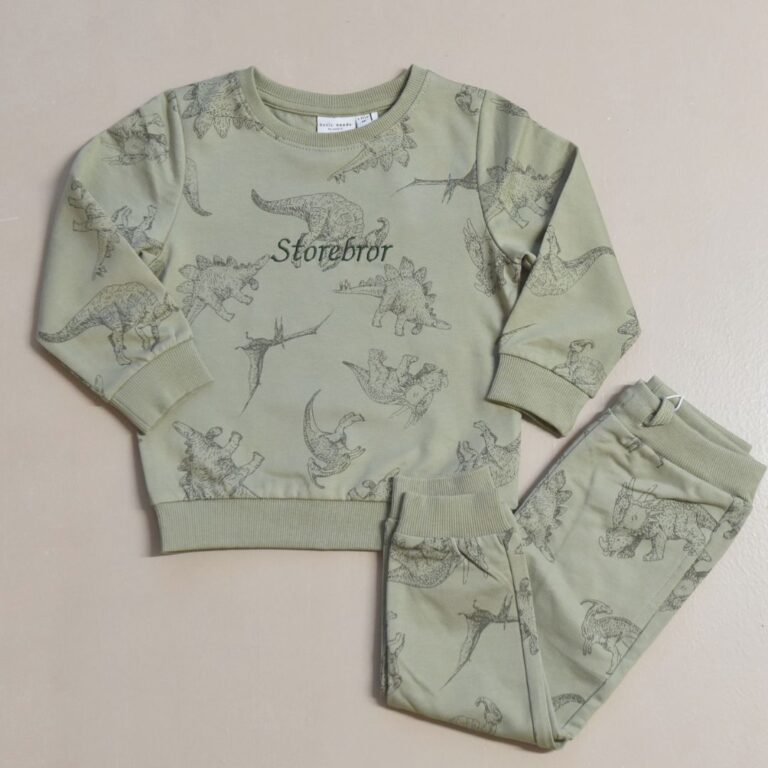 NameIt dinosaur joggedress med navn