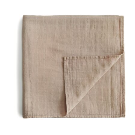 Swaddle babyteppe | Mushie | Svøpeteppe