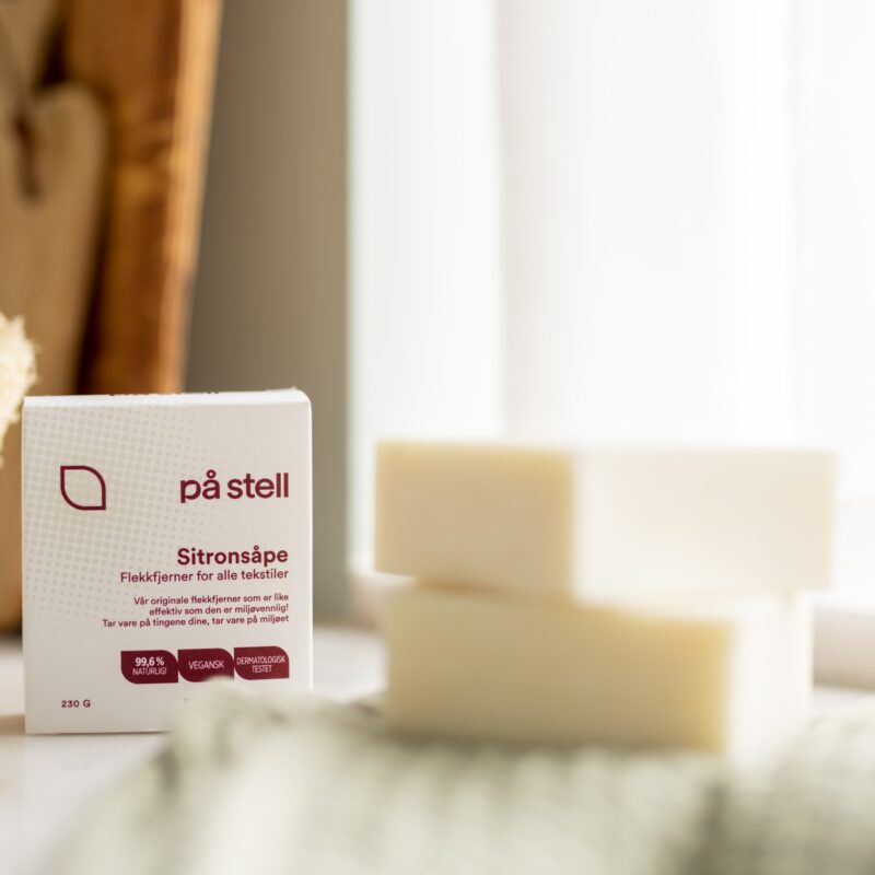 Sitronsåpe flekkfjerner 230gr | Påstell - Bilde 2