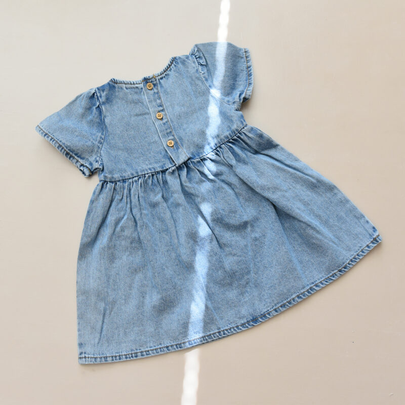 Nameit denimkjole med navn | Bomull - Bilde 7