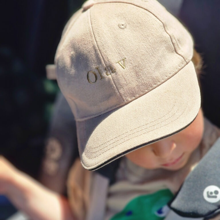 Barnecaps med navn | Bomull