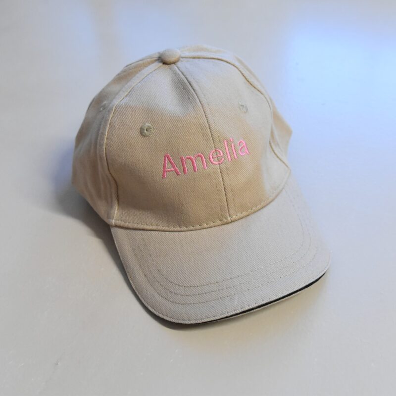 Barnecaps med navn | Bomull - Bilde 5