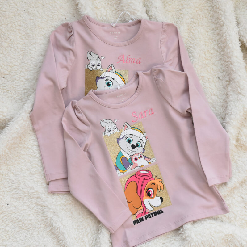 PawPatrol rosa sett med navn - Bilde 5