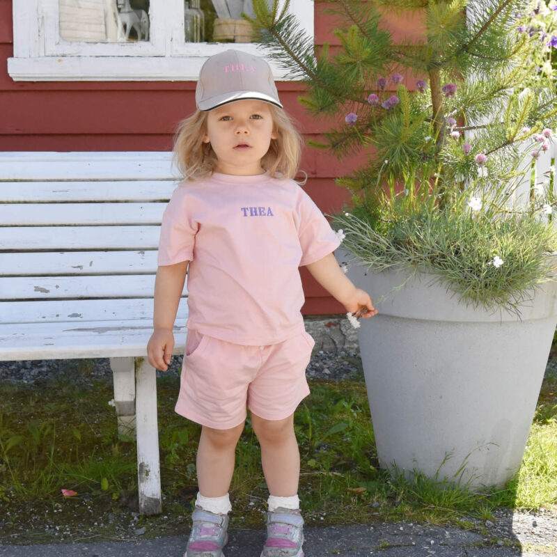 Økologisk sommersett med navn | Bomull