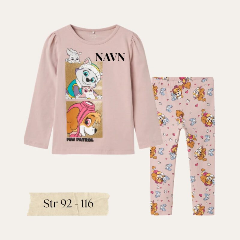 PawPatrol rosa sett med navn - Bilde 4