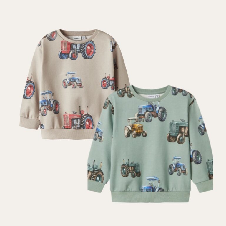 traktor genser for baby og barn