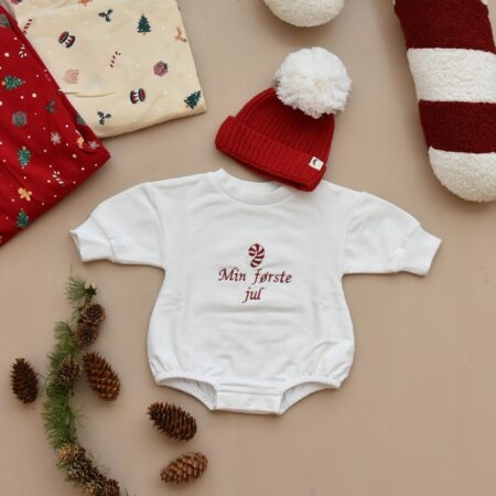 Økologisk julebody | Bomull | Marshmallow