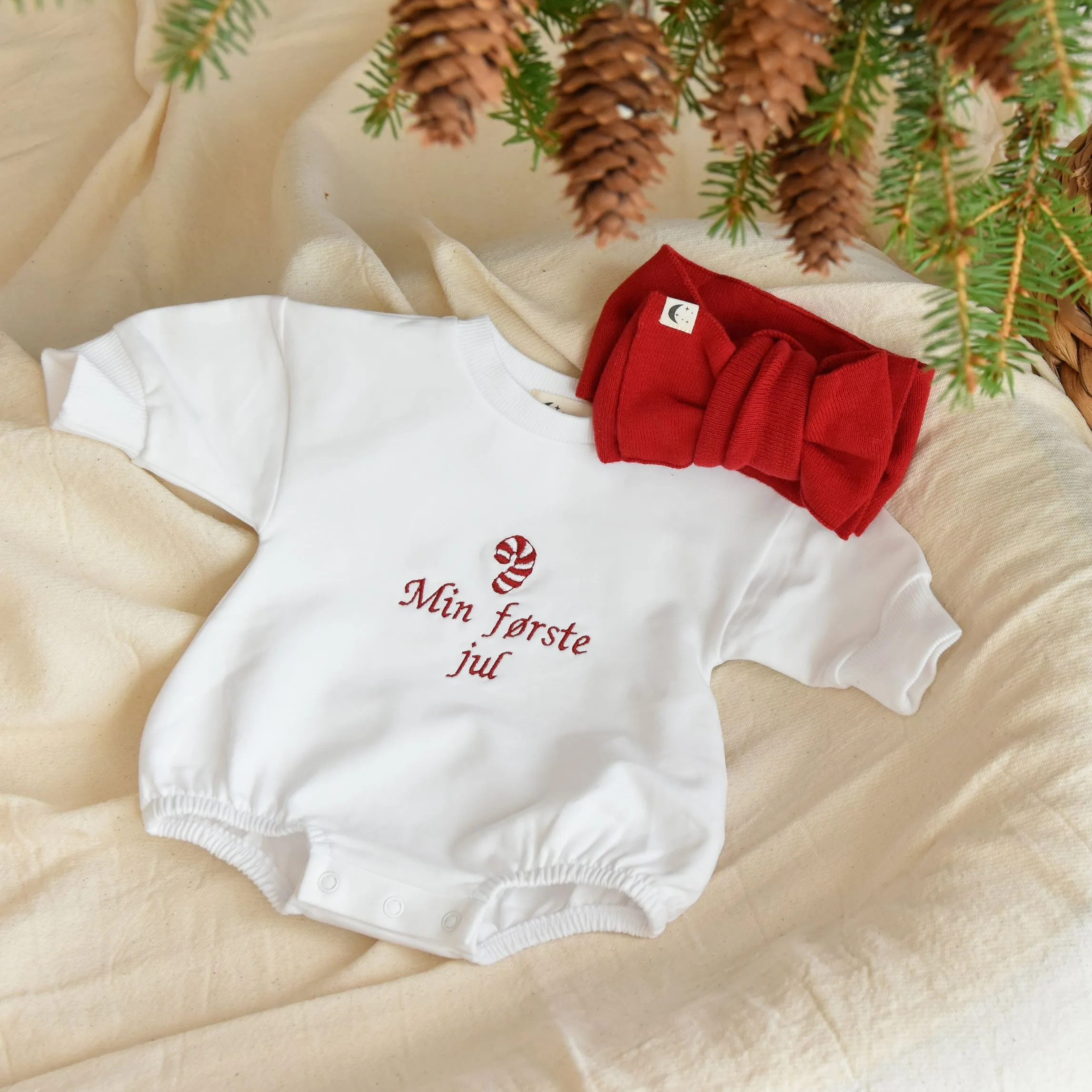 Økologisk julebody | Bomull | Marshmallow - Bilde 9