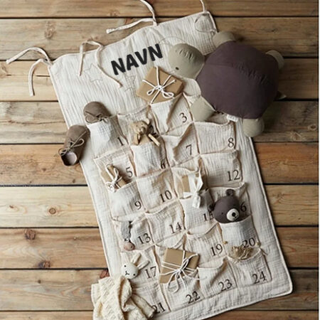 Julekalender med navn | Bomull