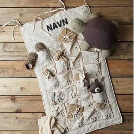 Julekalender med navn | Bomull