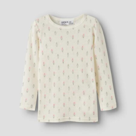 Wang Merino Ulltrøye | Blomsterprint