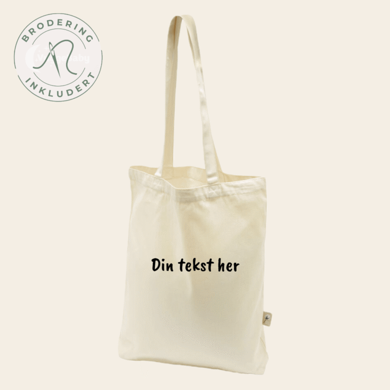 Handlenett XL med tekst