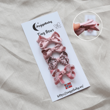 hårsløyfer pink petals