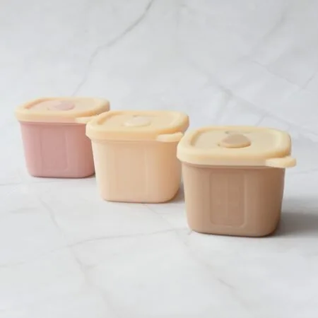 Oppbevaringsbeger 120ml i silikon