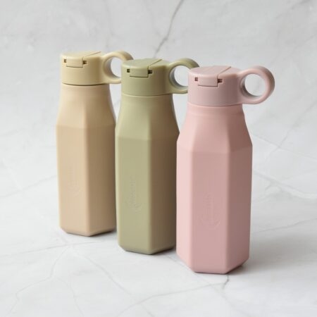 Drikkeflaske i silikon 350ml | Lekkasjefri