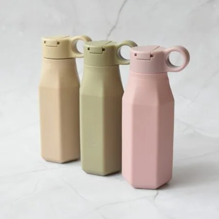 Drikkeflaske i silikon 350ml | Lekkasjefri